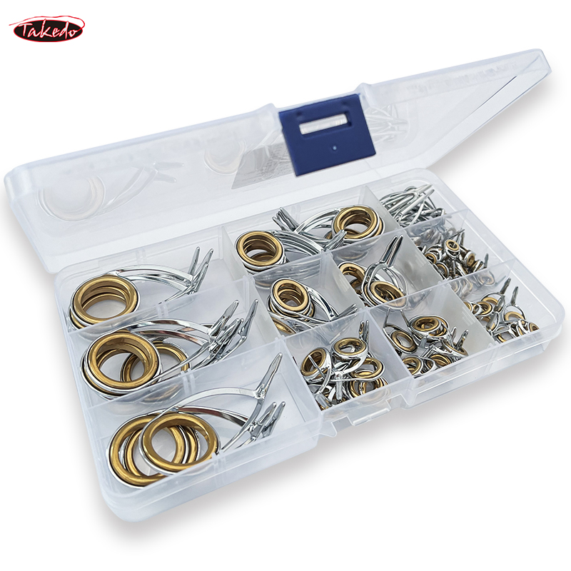 Fishing Rod Building Kit - TAKEDO TN75-1 5 Zestawów Przelotek do