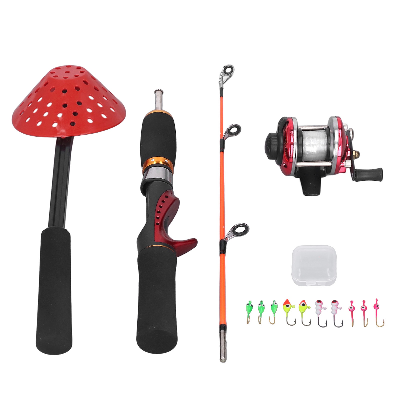 Fishing Rod Ice - Zimowy zestaw do wędkarstwa podlodowego: wędka,