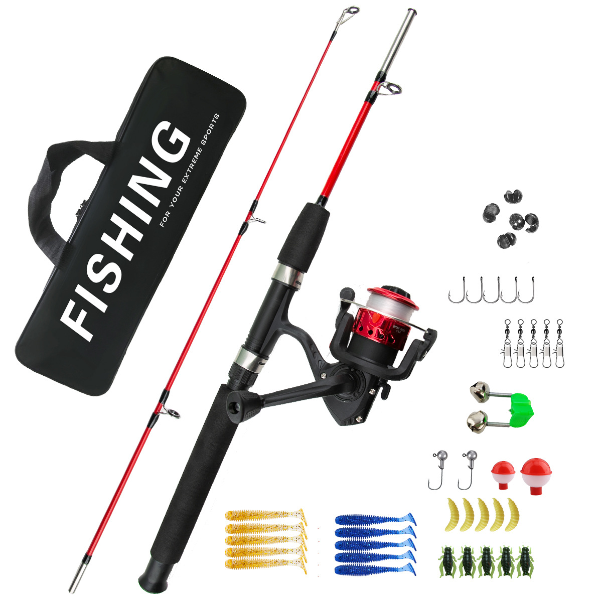 2-częściowy zestaw wędek do ło – Fishing Rod Ice recenzja i cena