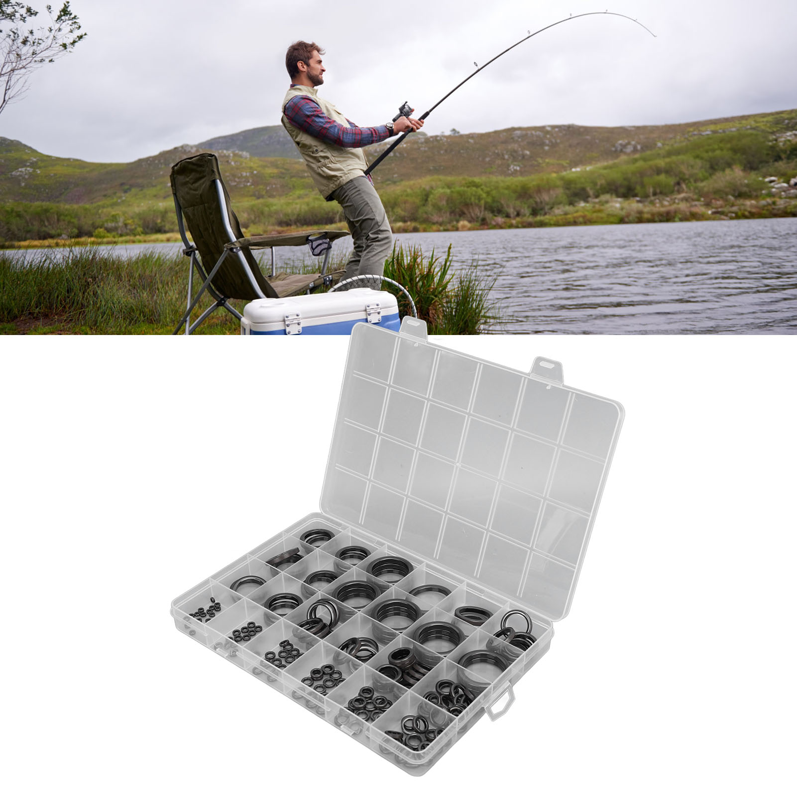 Zestaw naprawczy przelotek do  – Fishing Rod Building Kit recenzja i cena