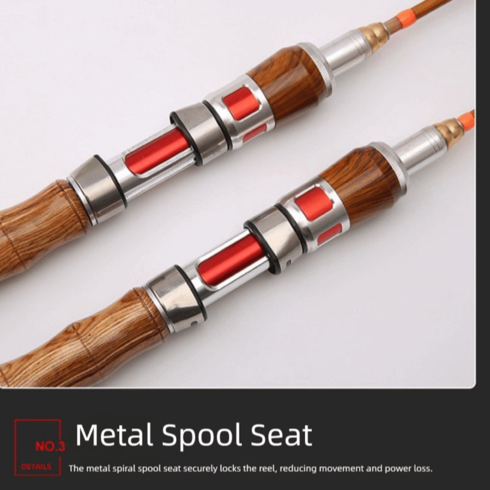 Wędka spinningowa 4-częściowa, – Fishing Rod Carbon Fiber recenzja i cena