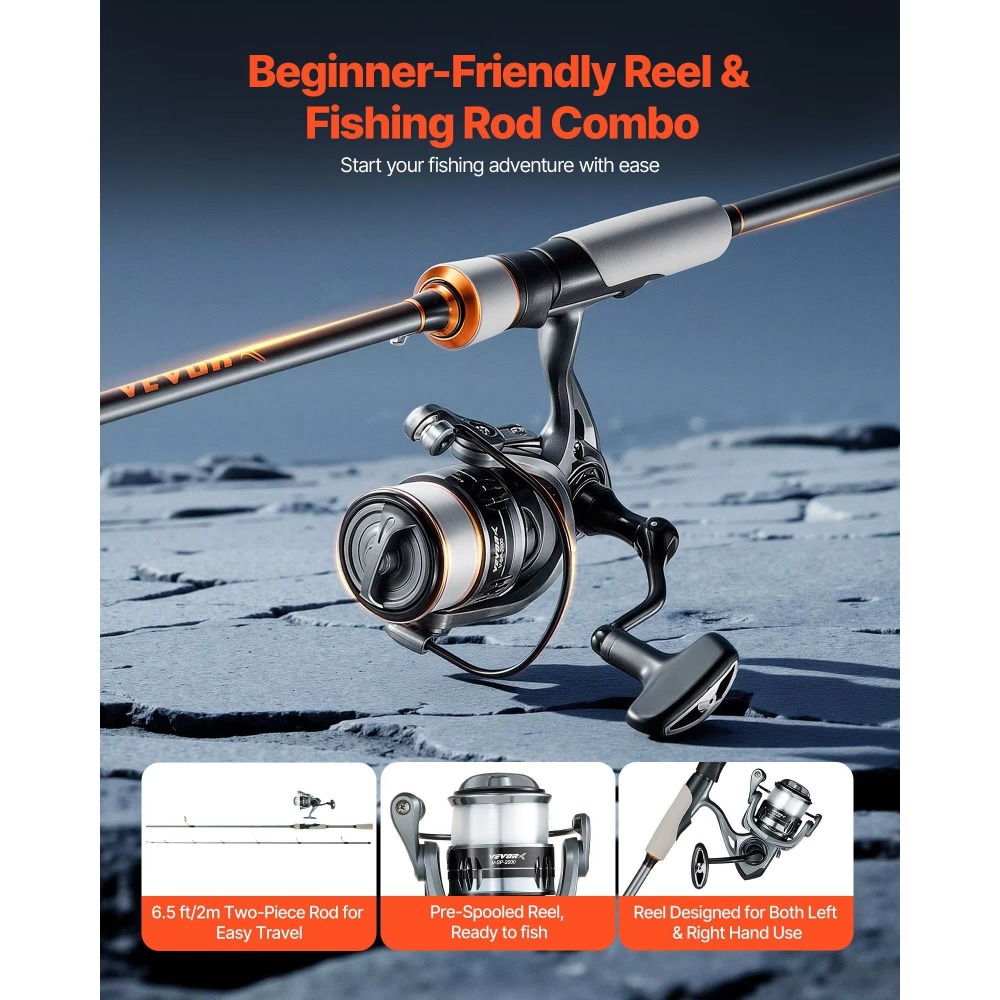 Zestaw wędkarski z włókna węgl – Fishing Rod Carbon Fiber recenzja i cena