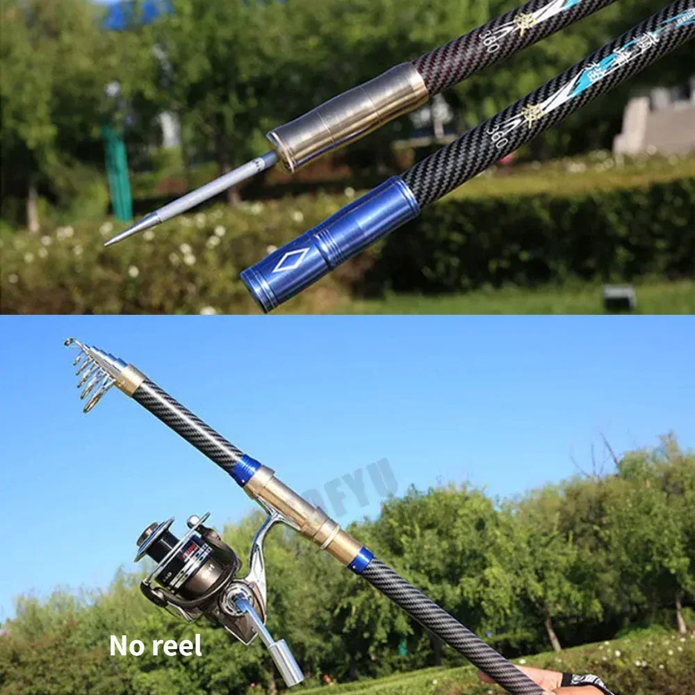 Najlepsza teleskopowa przenośn – Fishing Rod Surf recenzja i cena