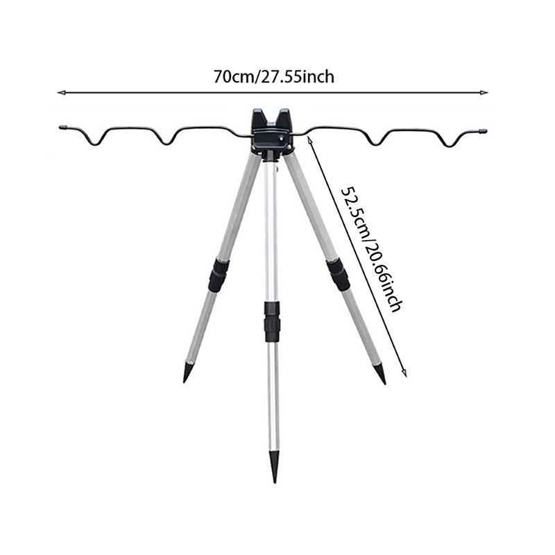 1 szt. Teleskopowy uchwyt ze s – Fishing Rod Telescopic recenzja i cena