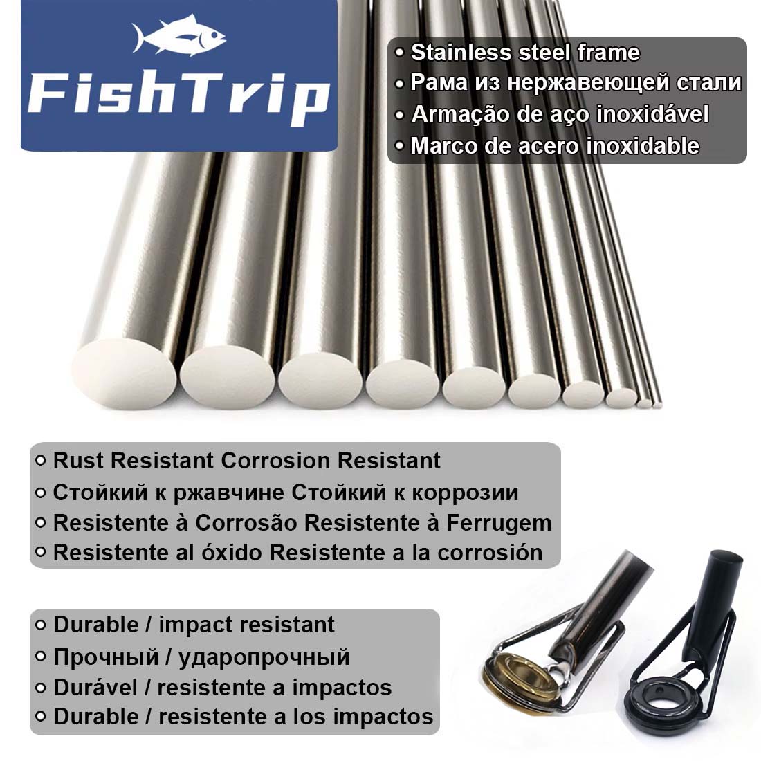Zestaw naprawczy końcówki drąż – Fishing Rod Tip Replacement recenzja i cena