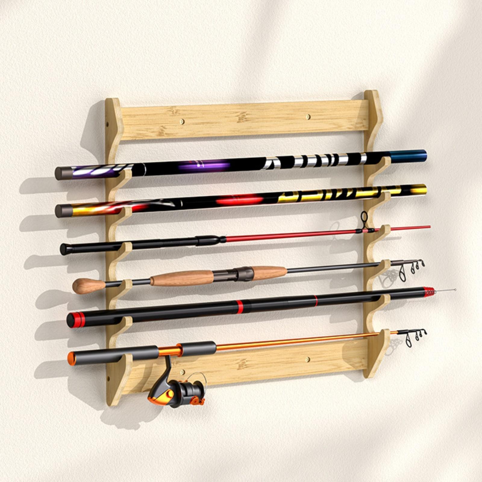 Bambusowy uchwyt na wędki, ści – Fishing Rod Rack recenzja i cena