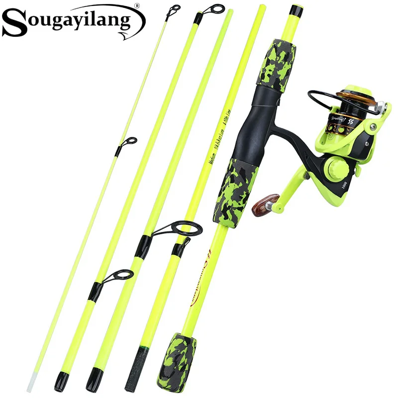 Sougayilang Przenośny 5-części – Fishing Rod Combo recenzja i cena