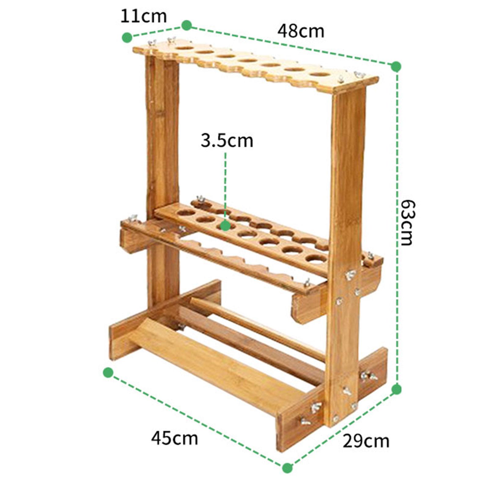 Stojak na wędki bambusowy, pod – Fishing Rod Rack recenzja i cena