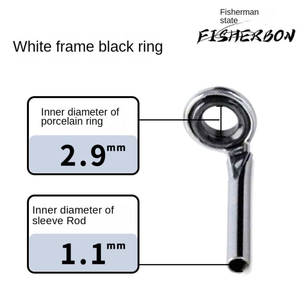 Nowy O-ring prowadnica wędki z – Fishing Rod Guide Replacement recenzja i cena