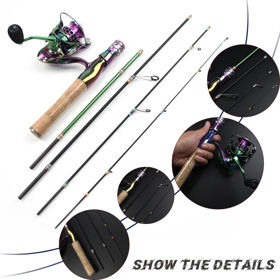 Czteroczęściowa wędka, wykonan – Fishing Rod Carbon Fiber recenzja i cena