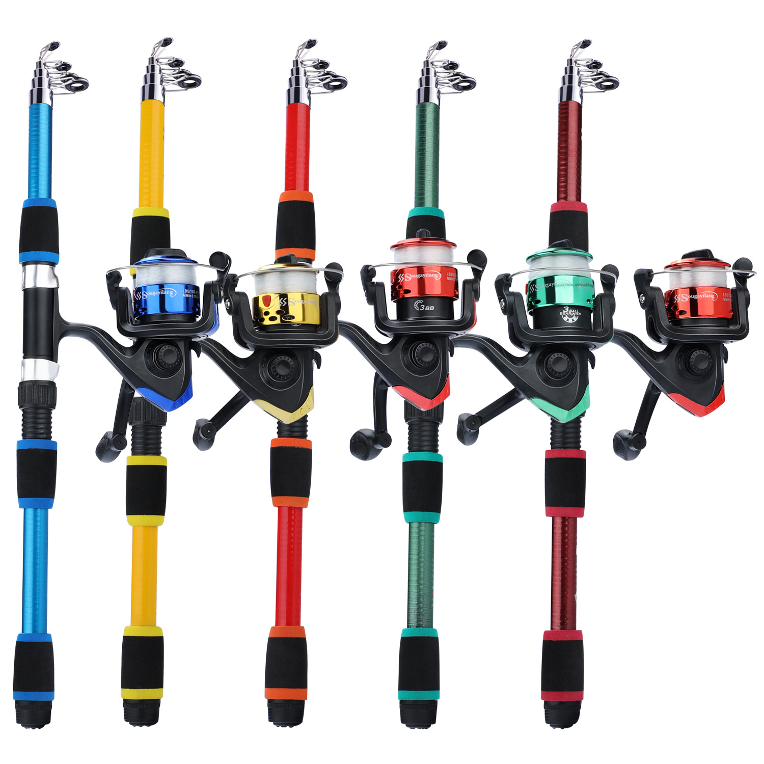 Zestaw wędek dla dzieci Sougay – Fishing Rod Spinning recenzja i cena